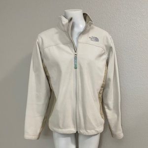 Cream North Face Jacket Size Medium